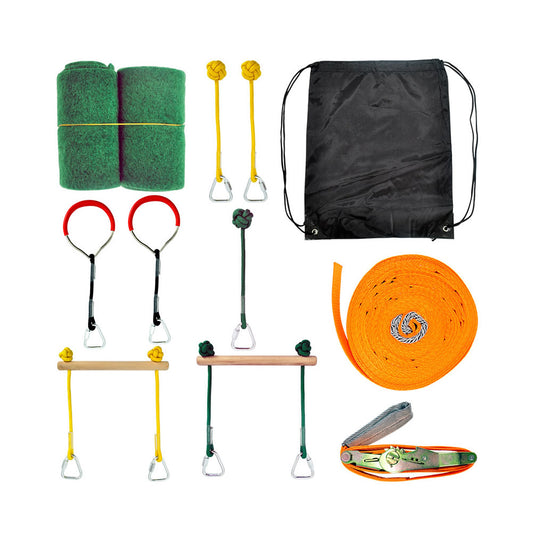 Seven piece set for children's outdoor development