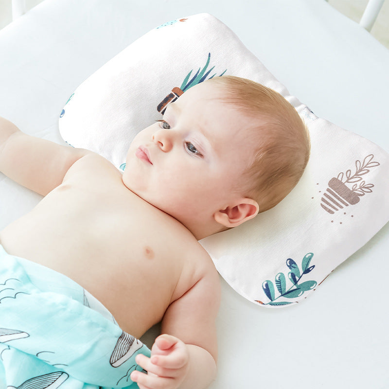 Newborn Infant Anti-deviation Head Baby Pillow